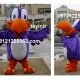 عروسک تنپوش طوطی بنفش