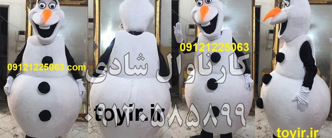 عروسک تنپوش اولاف در کارتون فروزن