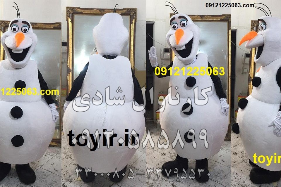 عروسک تنپوش اولاف در کارتون فروزن