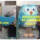 عروسک تن پوش جغد آبی