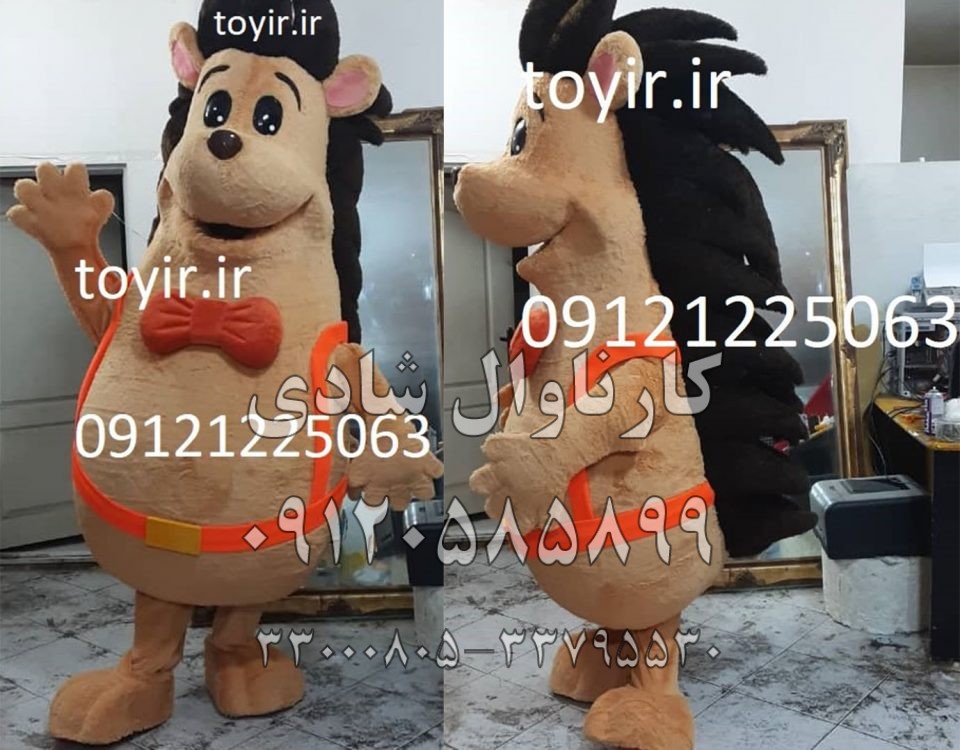 عروسک تنپوش جوجه تیغی