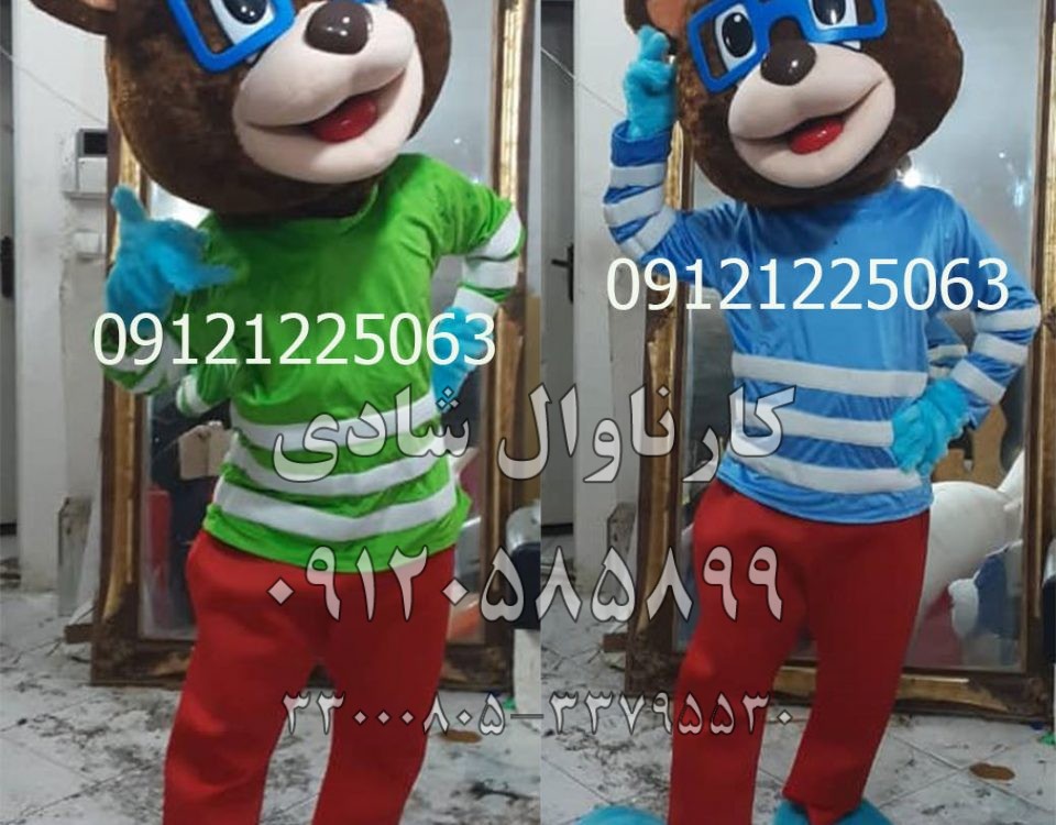 عروسک تنپوش خرس قهوه ای
