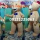 عروسک تنپوش خرس قهوی