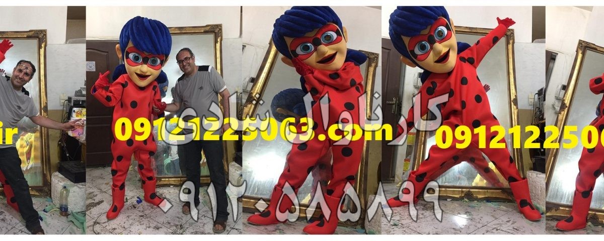 عروسک تنپوش دختر کفشدوزکی