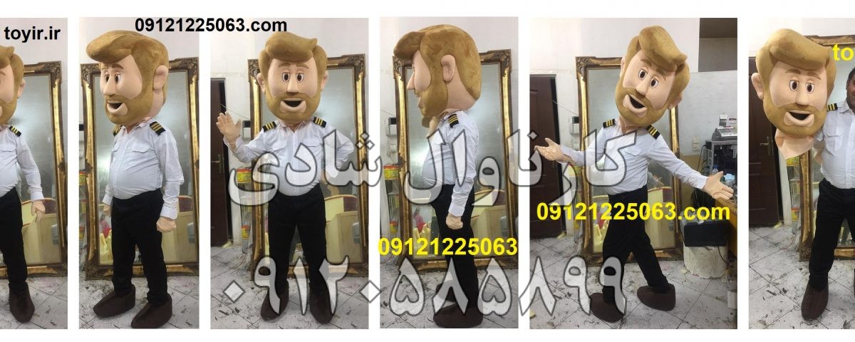 عروسک تنپوش راننده اتوبوس رایان سفر