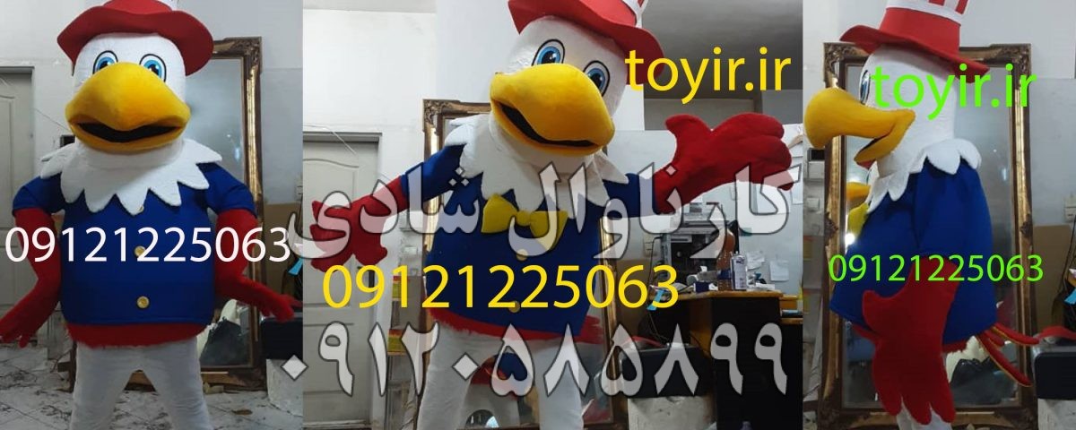 عروسک تنپوش عقاب